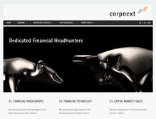 Tablet Screenshot of corpnext.com